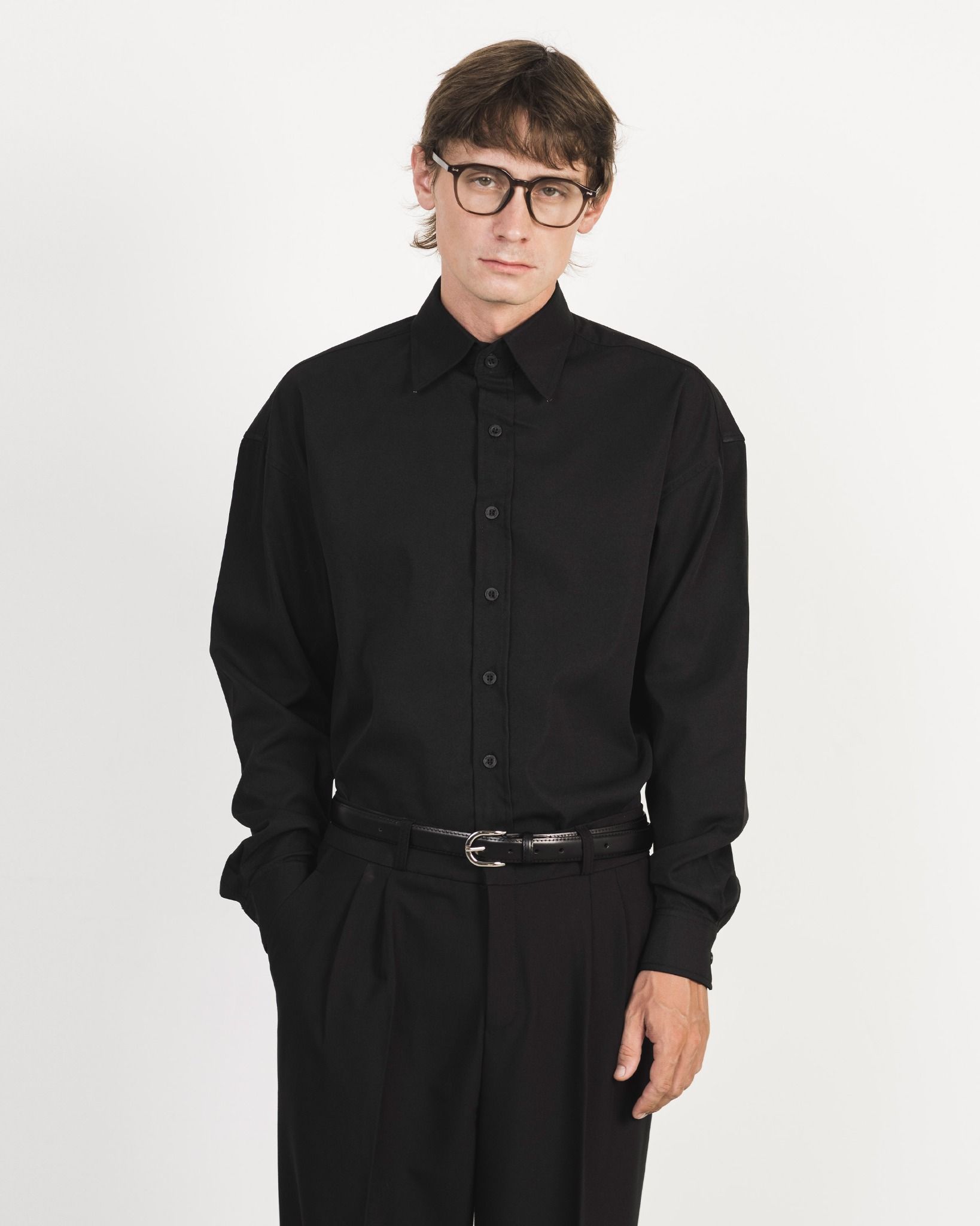 ODYSSEY REGULAR SHIRT | BLACK