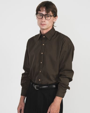  ODYSSEY REGULAR SHIRT | BROWN 