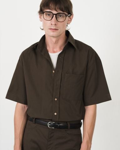  ODYSSEY SHORT SLEEVE SHIRT | BROWN 