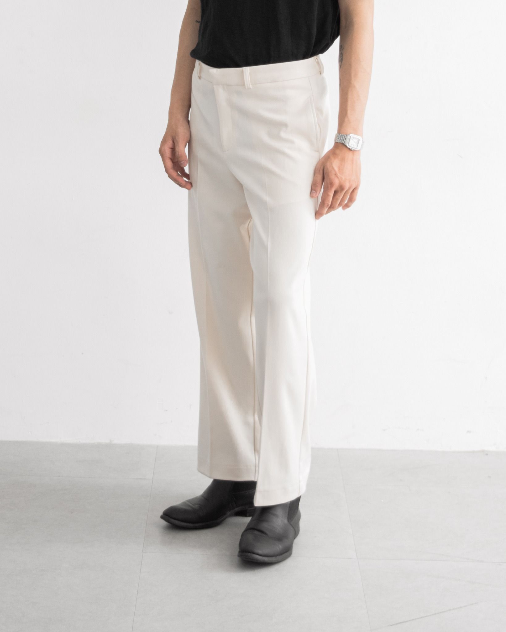 MINIMAL TROUSERS PREMIUM | CREAM