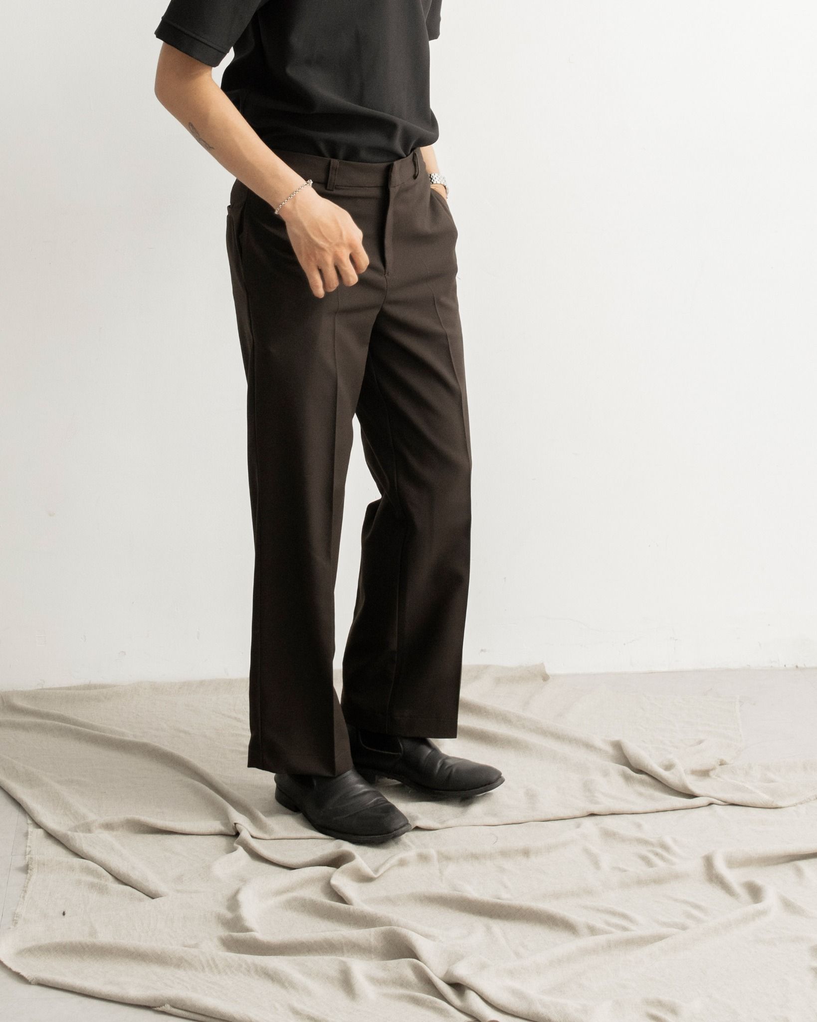 MINIMAL TROUSERS | CACAO