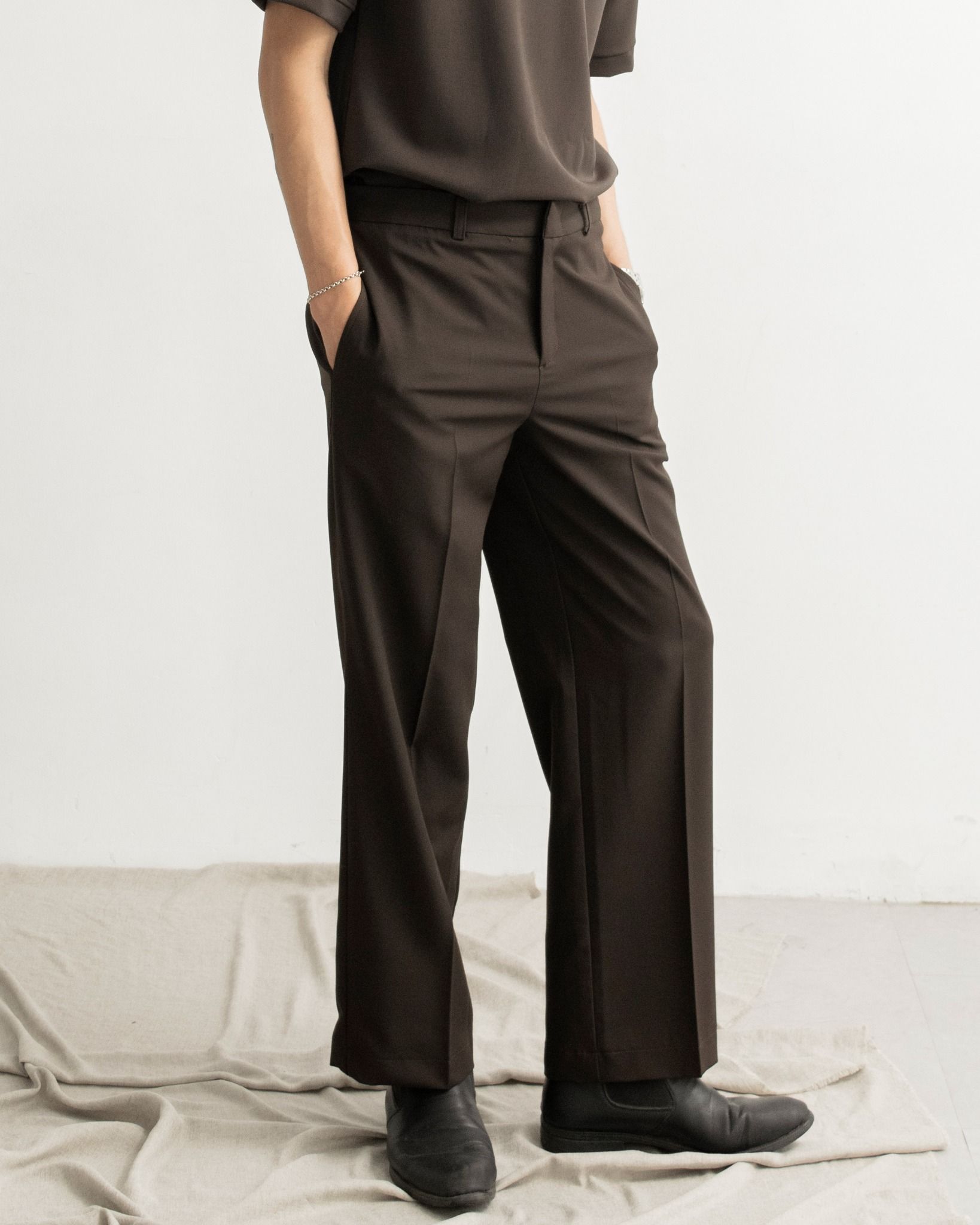 MINIMAL TROUSERS | CACAO