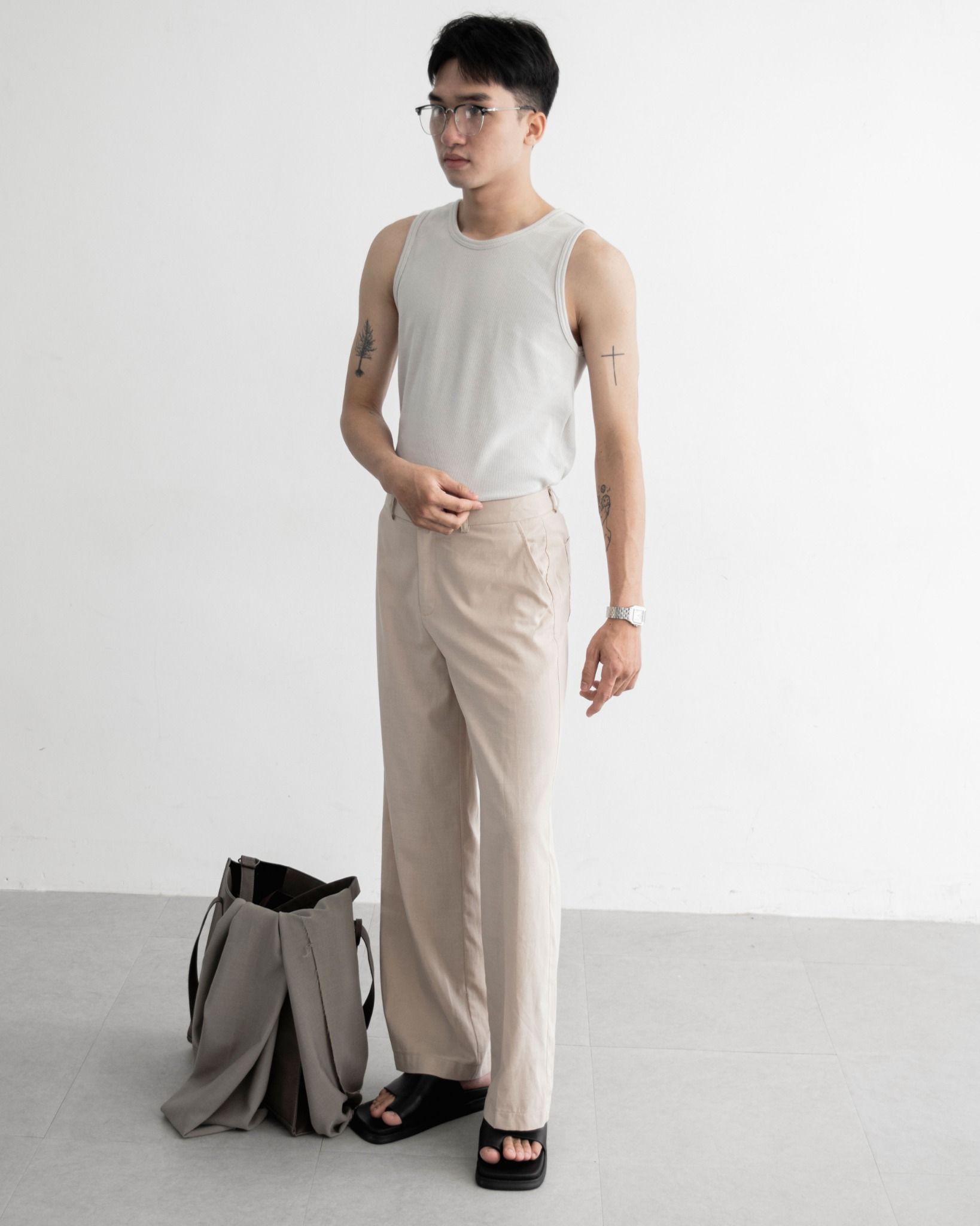 BEGINNING TANKTOP | BEIGE