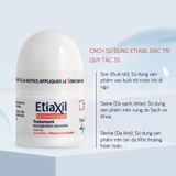  Lăn khử mùi ngăn mồ hôi Etiaxil Detranspirant Peaux Normales dành cho da thường (Màu Đỏ) 15ml 