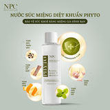  Nước súc miệng diệt khuẩn Phyto Fresh & Natural Mouthwash Chai 500ml 