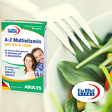  Viên uống bổ sung vitamin  A-Z Multivitamin Plus Q10 & Lutein - Eurho Vital 