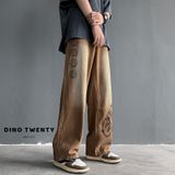  Quần hiphop kiểu Âu và Mỹ DINO TWENTY quần jean ống rộng phong cách cổ điển âu mỹ - J425 