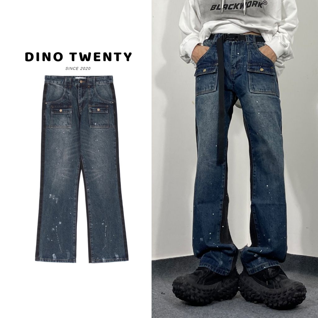  Quần jean 2 màu cá tính DINO TWENTY SINCE 2020 - J493 