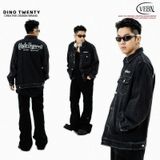  Áo khoác jean DINO TWENTY SINCE 2020 jacket dennim thêu typogarphy - K568 