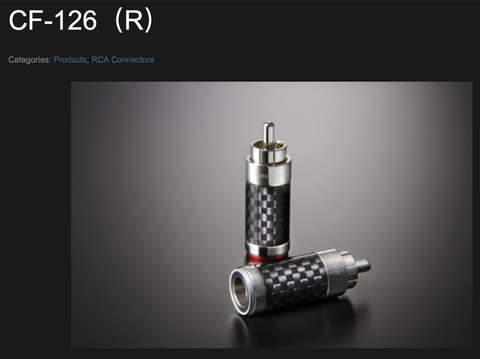  T1-07C Jack RCA Furutech CF-126 (R) 