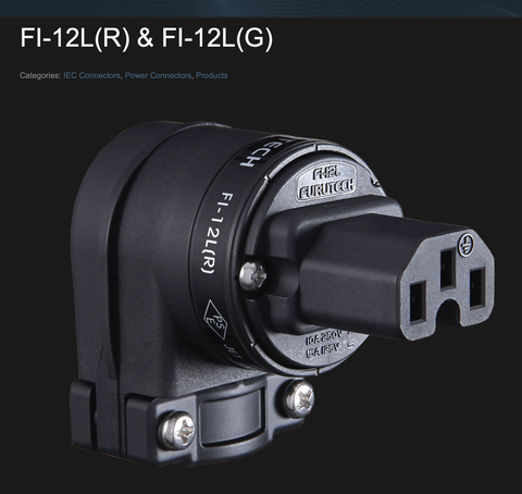  T1-02L​ Jack nguồn Furutech FI-12L (R) RHODIUM 
