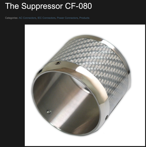  T1-02Ring - Furutech The Suppressor CF-080​ 