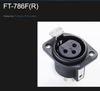T1-09A XLR Chassis Furutech FT-785M (R) - Furutech FT-786F (R)