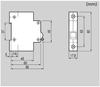 T15-02B​ CB Hitachi Tép đơn 63A - Công tắc - Aptomat MCB Hitachi - Circuit Breaker - BK63 type - 1Ph