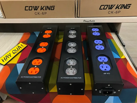  T15-12C Ổ cắm điện nhôm phay - COWKING Power distributor CK-6P 