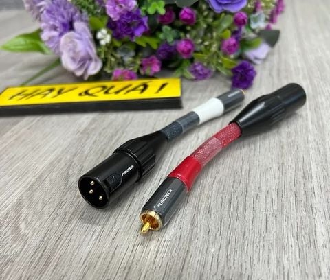  T1-08F2​ Jack adaptor Furutech Male RCA to XLR - Dây Furutech SA-509 