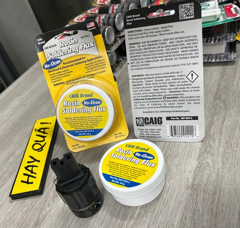 T9-04A Mỡ hàn CAIG Brand RSF-R39-2 Rosin Soldering Flux