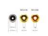 T1-09Z​ Jack nguồn DC Oyaide DC 2.1 G / 2.5G