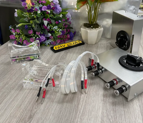  T12-03D Dây loa lụa dành cho super treble - Super tweeter - Cable to super tweeters 