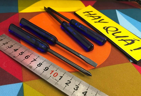  T17-03F​ Vít chữ thập - Vít đầu dẹp - Hàng Nhật tồn kho 