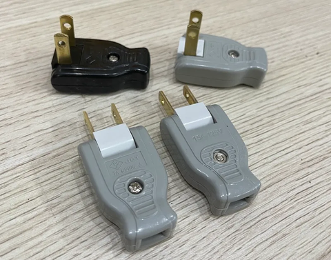  T14-15D Jack nguồn 2 chấu dẹp JAPAN - Hết hàng 