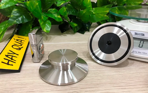  T7-06A​ Disc Stabilizer - Cục chặn đĩa LP INOX CNC - Hết hàng 