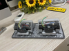 Hộp âm sàn 8 modul Legrand nhôm mờ