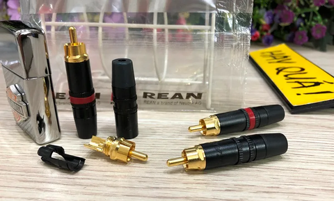  T5-07M Jack RCA Rean Phono - Jack RCA Neutrik AG - Hàng chính hãng - Phù hợp cho máy vintage 