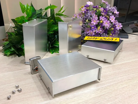  T8-08C​ (Hết hàng) Vỏ hộp nhôm nhỏ - Nhôm phay Anode 