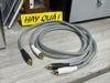 T11-05B Dây tín hiệu RCA Au - Gemany Lõi Solid Đồng Mạ Vàng - Thi công by DũngAudio