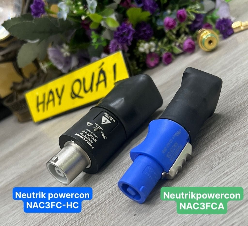 Jack chuyển đổi, Adaptor POWERCON => IEC INLET Furutech x Neutrik