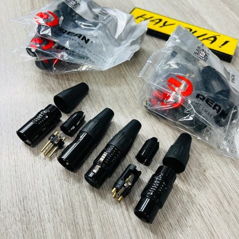  T5-06B​ Jack REAN XLR Connector 3 pin 