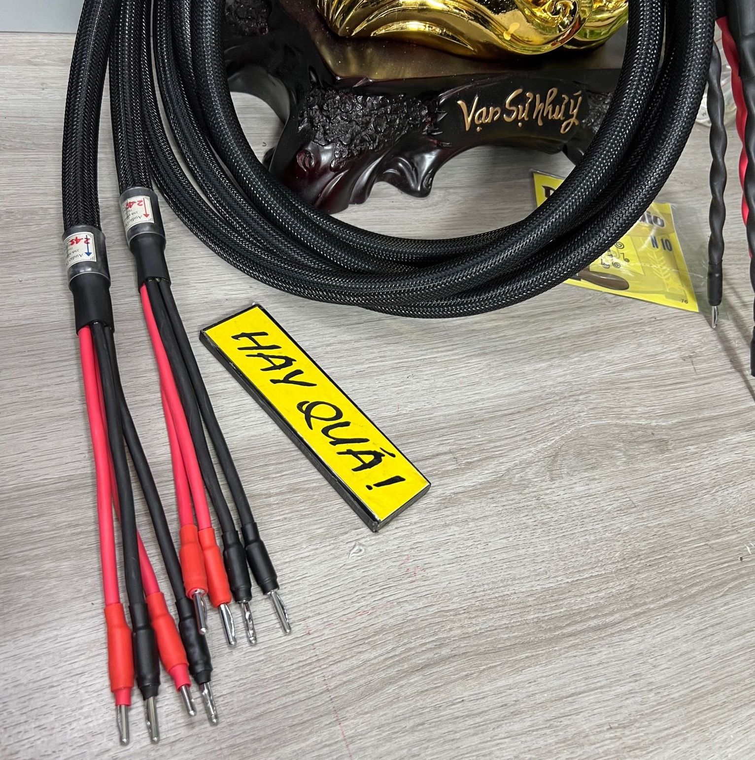 T12-06B Dây loa cân bằng Monster 2.4S Bi-Wire