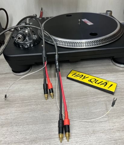  T11-12E Dây tín hiệu Phono tiêu chuẩn Audiophile 