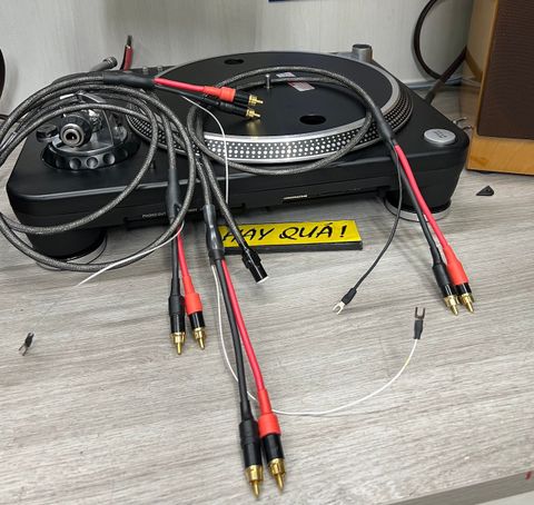  T11-12E Dây tín hiệu Phono tiêu chuẩn Audiophile 