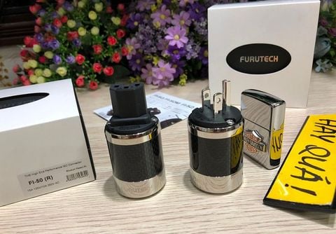  T1-01D​ Jack nguồn Furutech FI-50-(R) -  FI-50M-(R) 