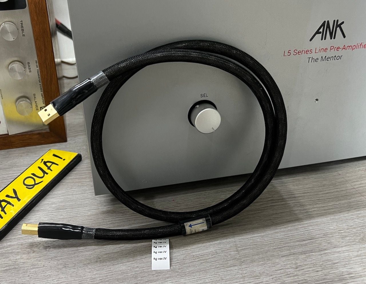 T11-10L Dây USB Ver.IV - Dây USB type A to USB type B - Dây data bạc nguyên chất 99,99%