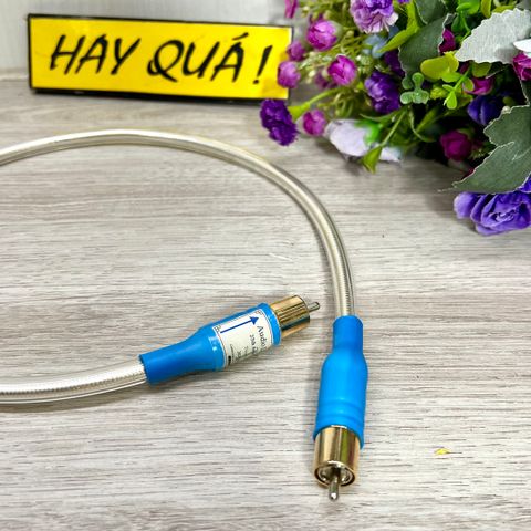  T11-09C​ Dây Tín Hiệu RCA Coaxial Cao Cấp - 75Ω Coaxial - Dây tín hiệu Teflon Đồng Mạ Bạc Cao Cấp 