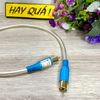 T11-09C​ Dây Tín Hiệu RCA Coaxial Cao Cấp - 75Ω Coaxial - Dây tín hiệu Teflon Đồng Mạ Bạc Cao Cấp