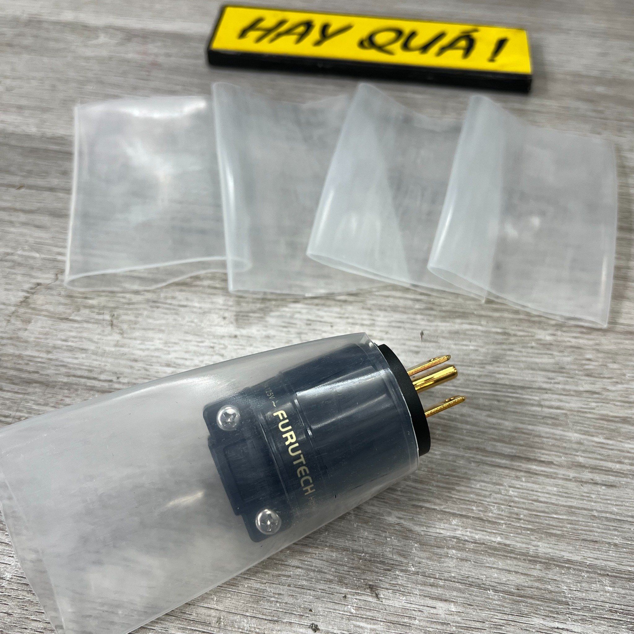 T14-16B​ Màng co nhiệt trắng trong suốt - Loại chuyên nghiệp bọc jack nguồn Hi end