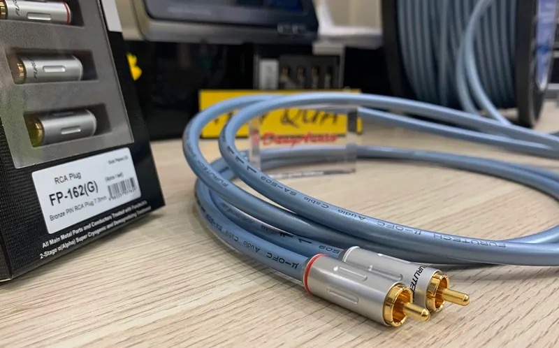 Dây tín hiệu Furutech SA-509 - Kết hợp với RCA jack Furutech FP