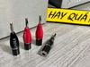 T6-21B1​ Adaptor càng cua bắp chuối - Bộ trung gian dành cho các jack loa dây loa đầu càng cua cắm được vào lỗ bắp chuối