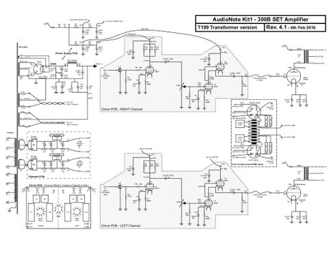  AUDIO NOTE KITS - Kit1 15th Anniversary 300B Single-ended Triode Amplifier 