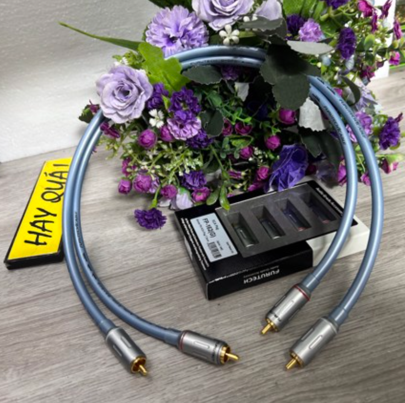 T11-04A​ Dây tín hiệu Furutech SA-509 - Kết hợp với RCA jack Furutech FP-162 (G)