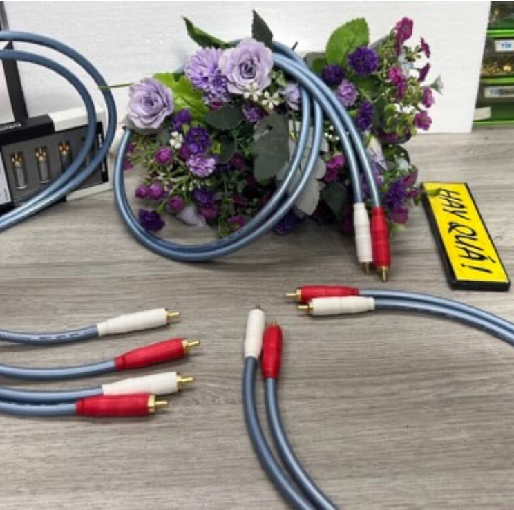 T11-04B Dây tín hiệu Furutech SA-509 - Kết hợp với RCA jack XLO hàng xịn