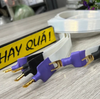 T12-03B​ Dây loa lụa 2XL - Flat Wire - Silver Plated Teflon Wire - Ultra flat speaker cable