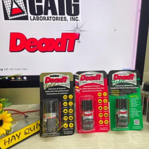  T9-02C (Hết hàng) Chất tẩy rửa DeOxit Serie N - Bình xịt mini 