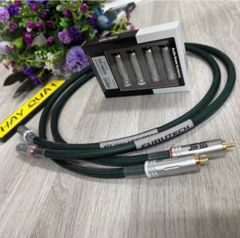  T2-09A2​ Dây tín hiệu FA-αS21 - Gia công hoàn thiện jack Furutech Hi-end - FA alpha S21 