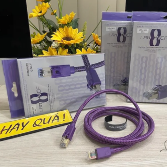 T2-15A​ Dây mạng ethernet LAN-8 NCF furutech