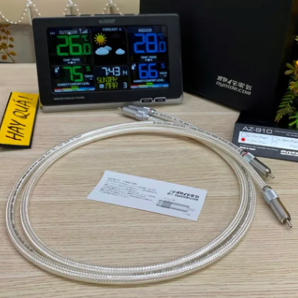 T2-17A​ Dây tín hiệu lõi bạc nguyên chất Oyaide AZ-910